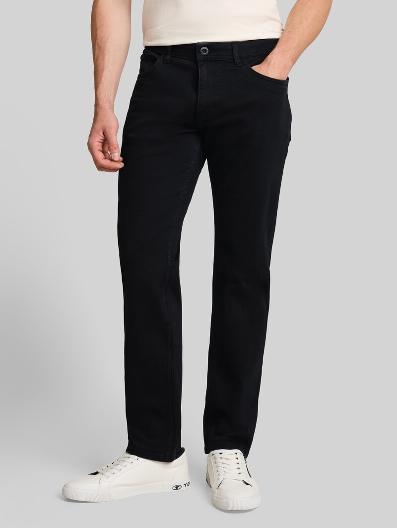 Tom Tailor TTMARVIN STRAIGHT Jeans - Black Denim