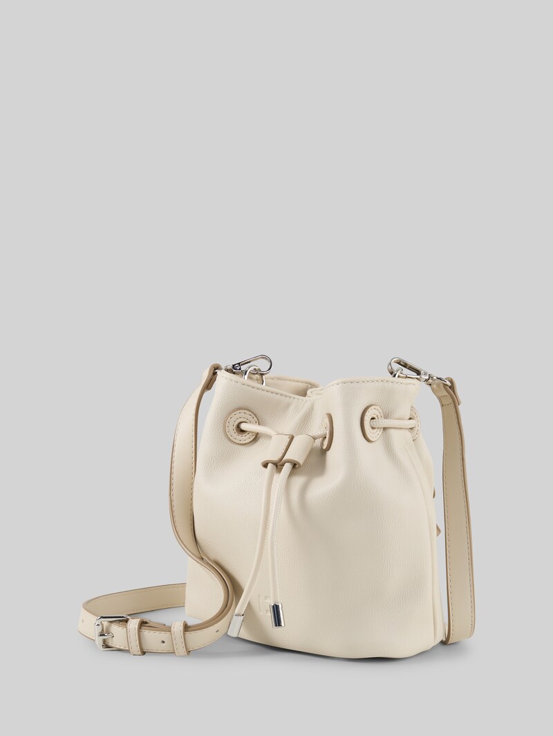 Tom Tailor TTMADELYN S Umhängetasche mit Kordelzug - Off White / Off White