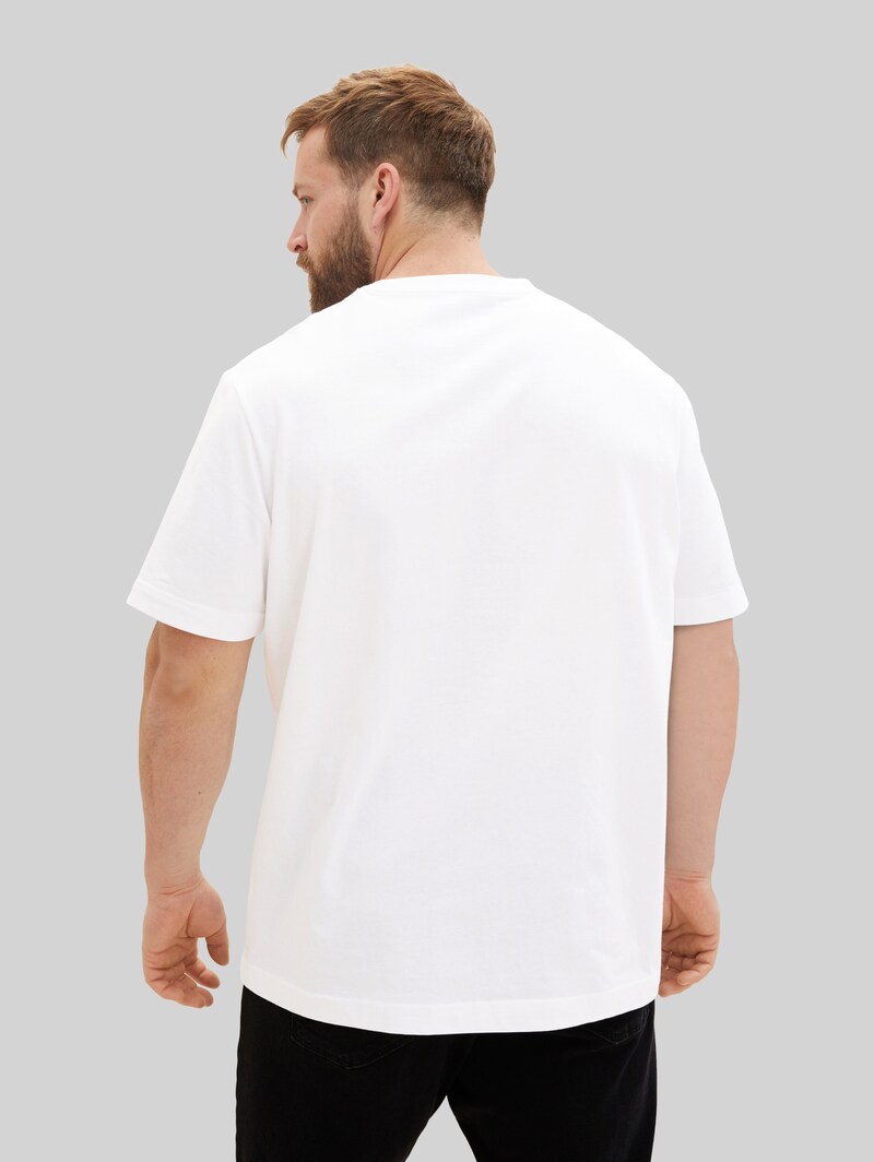 Tom Tailor Plus Size - T-Shirt im 2er-Pack - White