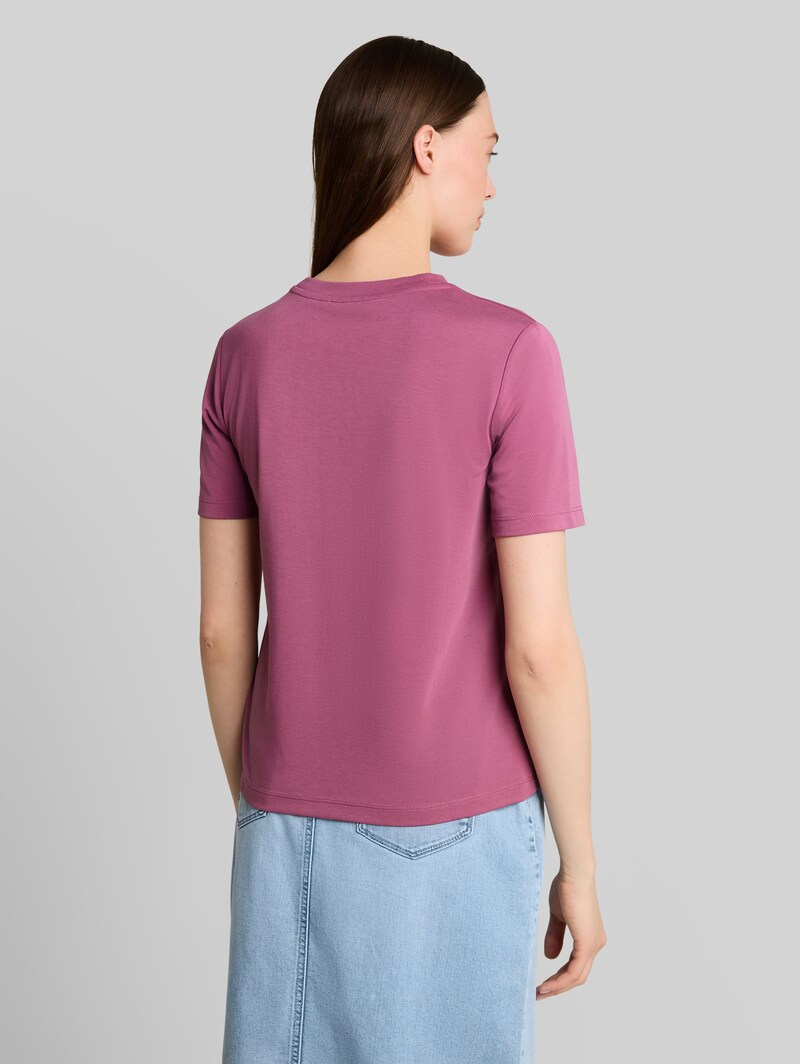 Tom Tailor Loose Fit T-Shirt - Dusty Berry