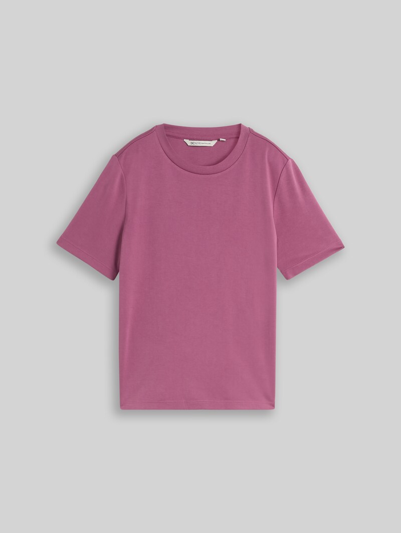 Tom Tailor Loose Fit T-Shirt - Dusty Berry