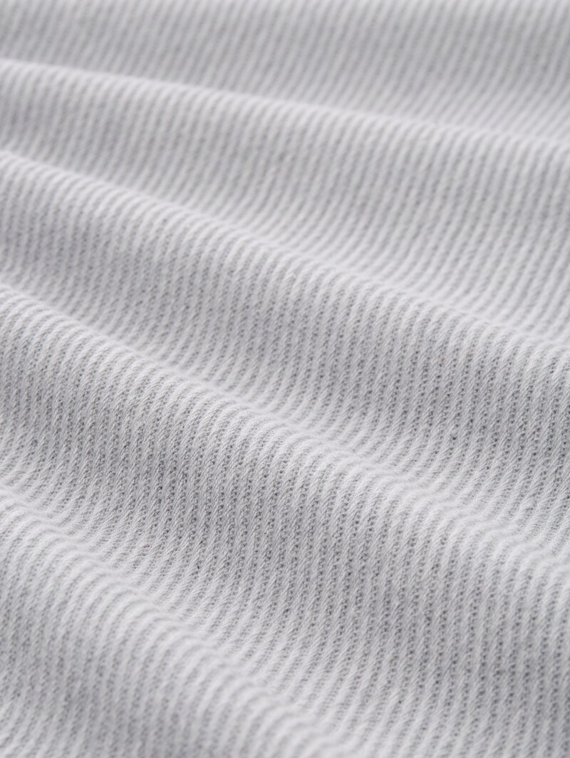 Tom Tailor Strickpullover mit Kapuze - Light Stone Grey Melange