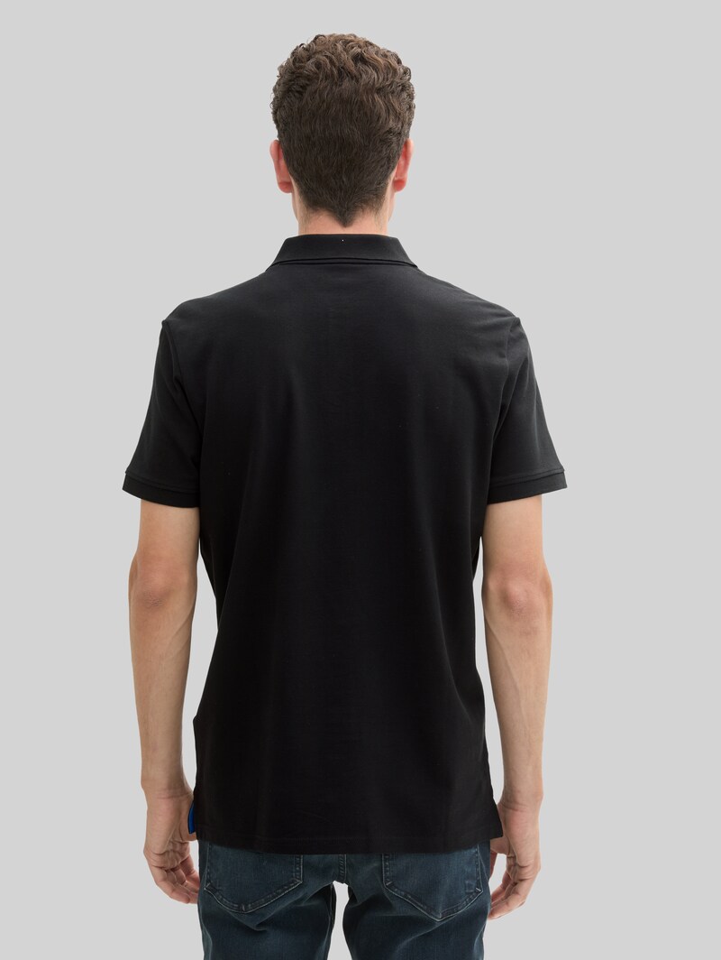 Tom Tailor Basic Poloshirt - Black
