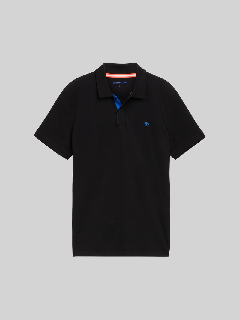 Tom Tailor Basic Poloshirt - Black