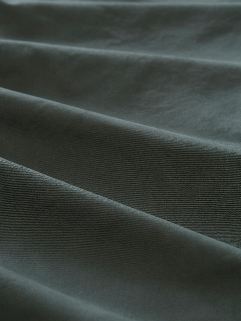 Tom Tailor Chino mit Gürtel - Darkest Olive