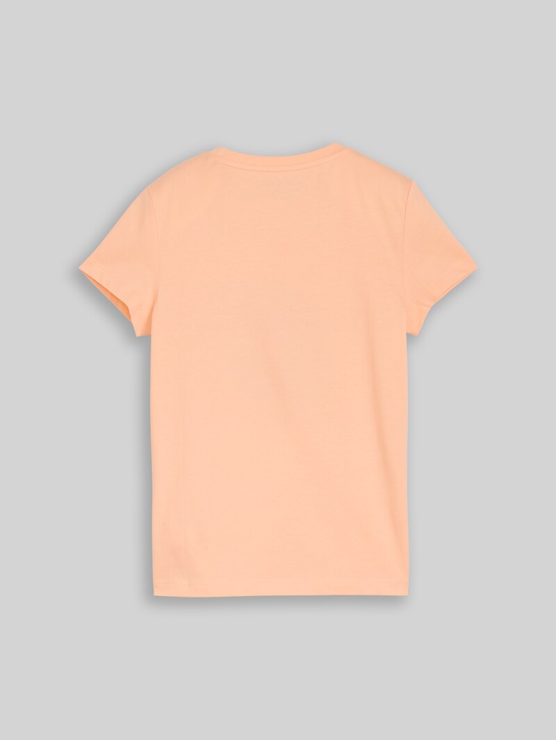 Tom Tailor T-Shirt mit Print - Peach Bloom Tom Tailor T-Shirt mit Print - Peach Bloom
