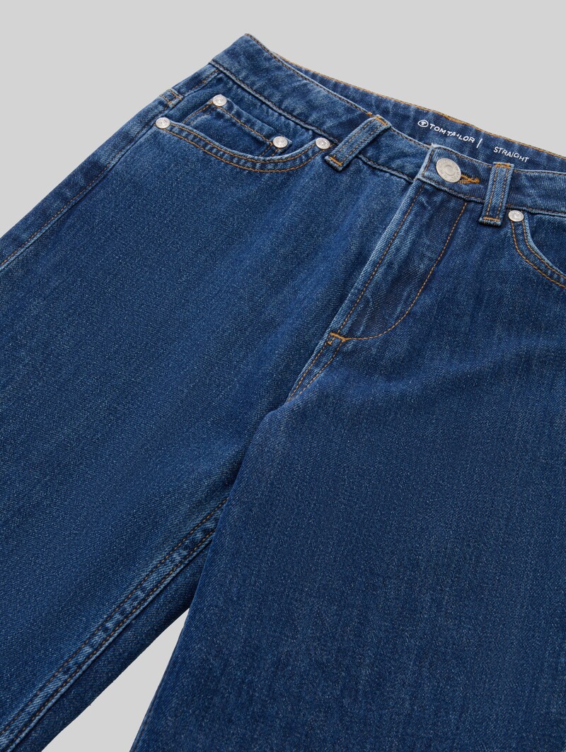 Tom Tailor Straight Jeans - Blue Denim