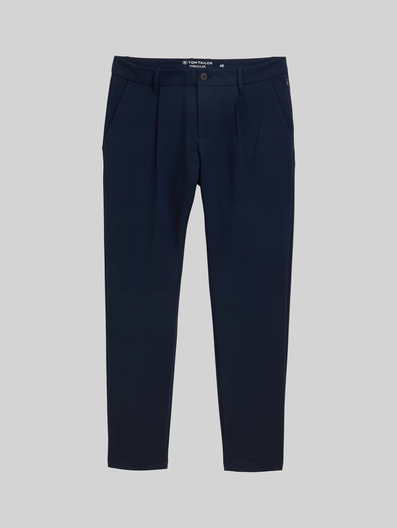 Tom Tailor Regular Fit Anzughose - Sky Captain Blue