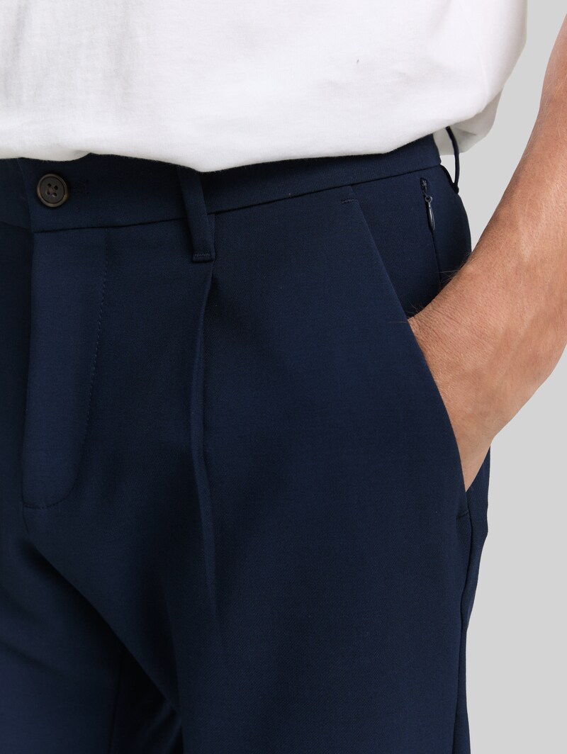 Tom Tailor Regular Fit Anzughose - Sky Captain Blue