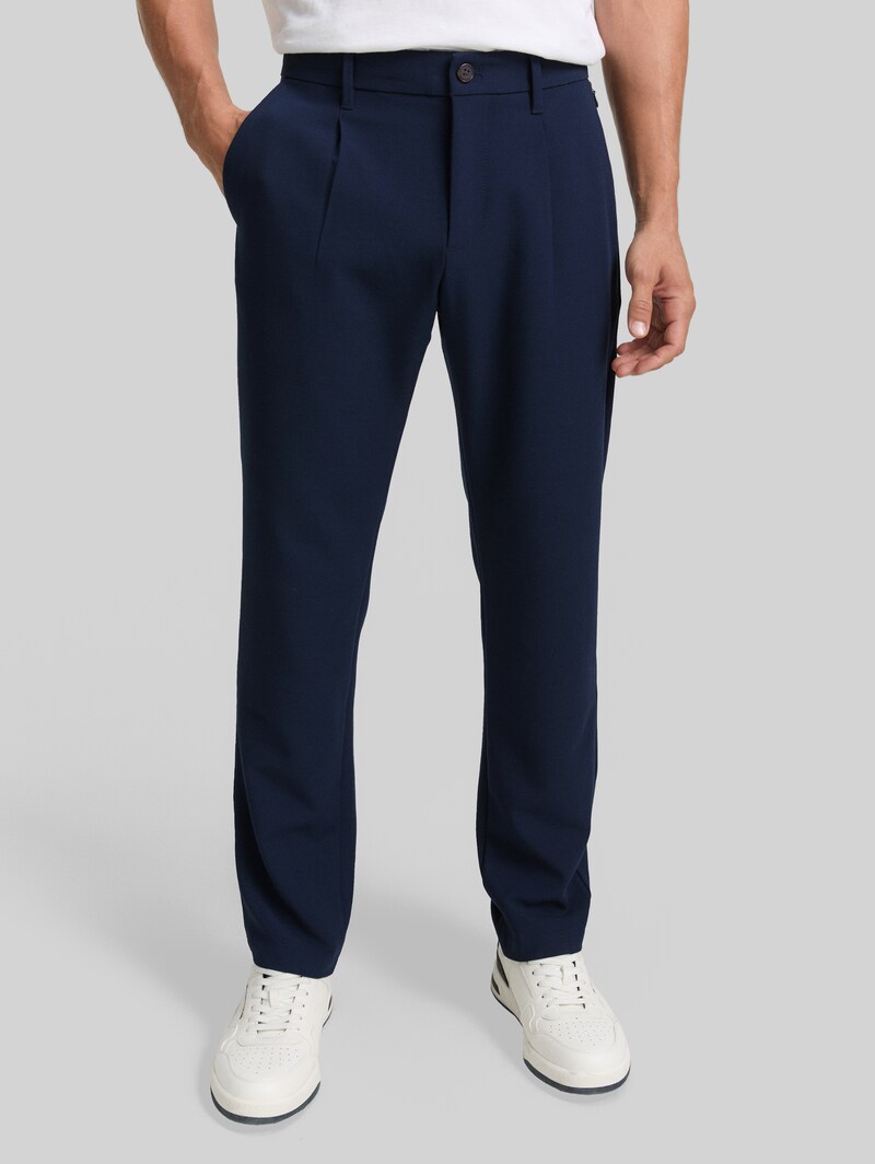 Tom Tailor Regular Fit Anzughose - Sky Captain Blue