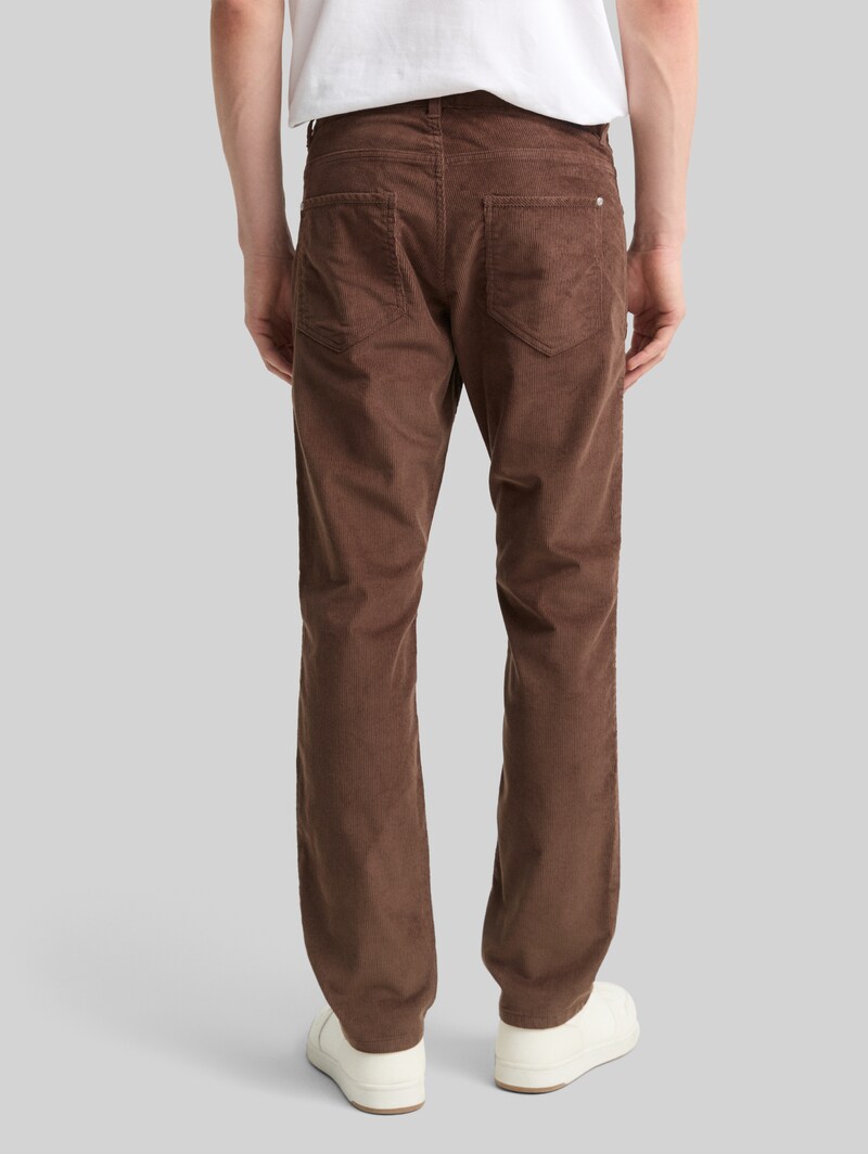 Tom Tailor TTMARVIN STRAIGHT Cordhose - Bag Brown Tom Tailor TTMARVIN STRAIGHT Cordhose - Bag Brown