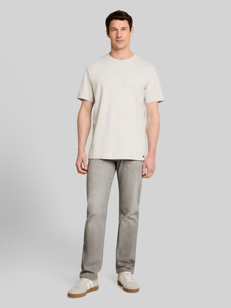 Tom Tailor TTMARVIN STRAIGHT Jeans - Used Light Stone Grey Denim