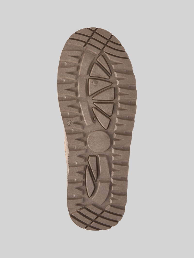 Tom Tailor Gefütterte Slipper mit Plateau-Sohle - Mud