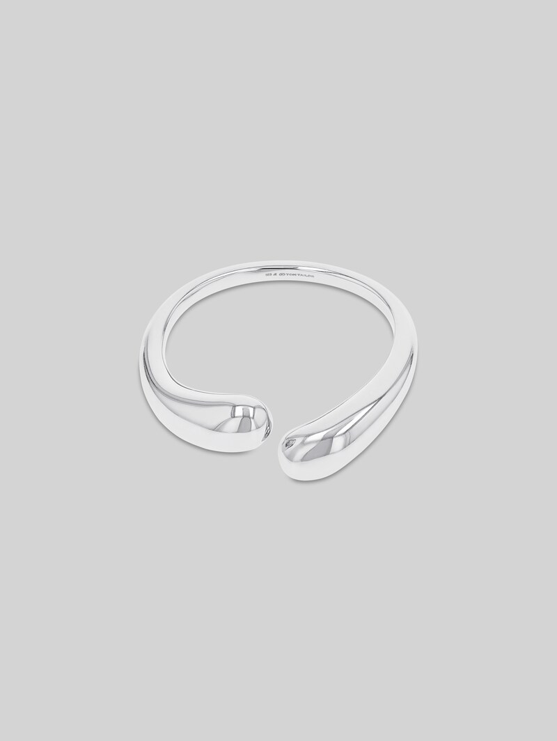 Tom Tailor Fingerring aus Edelstahl silber - Silver
