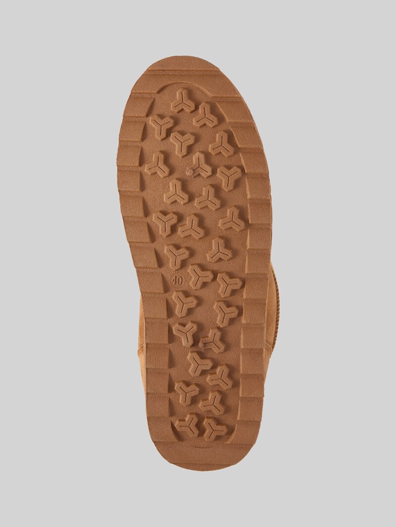 Tom Tailor Gefütterte Schneestiefel - Cognac