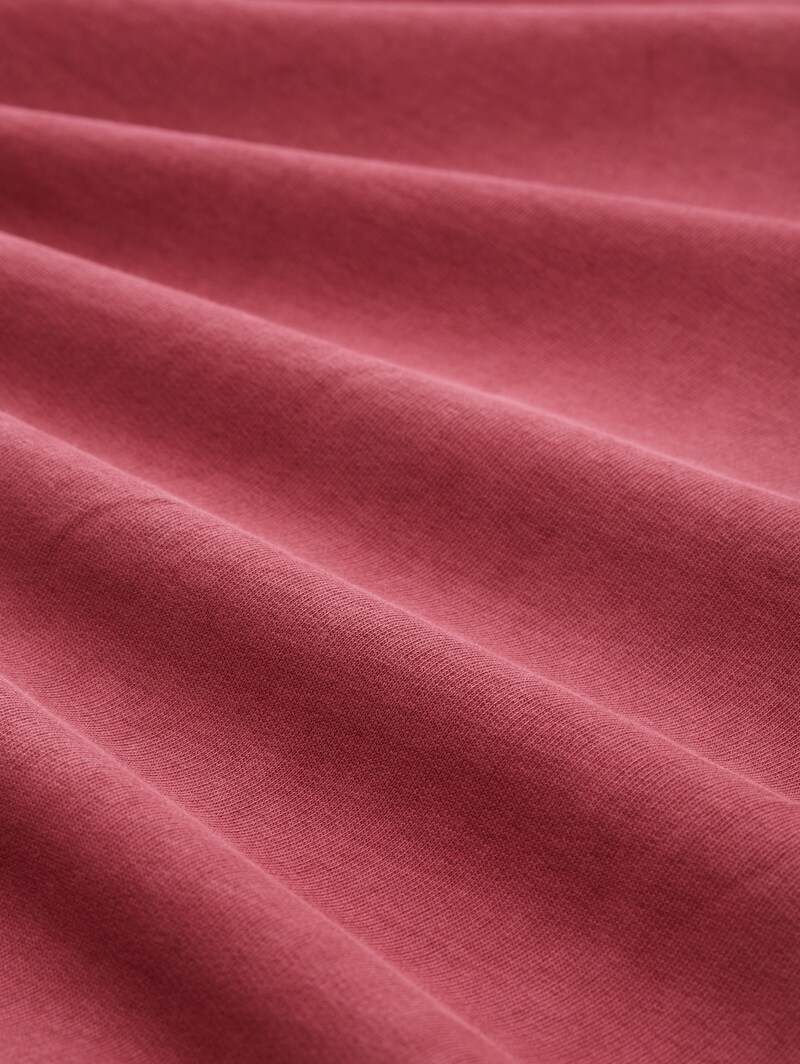 Tom Tailor Relaxed Overdyed Sweatshirt - Burnt Russet