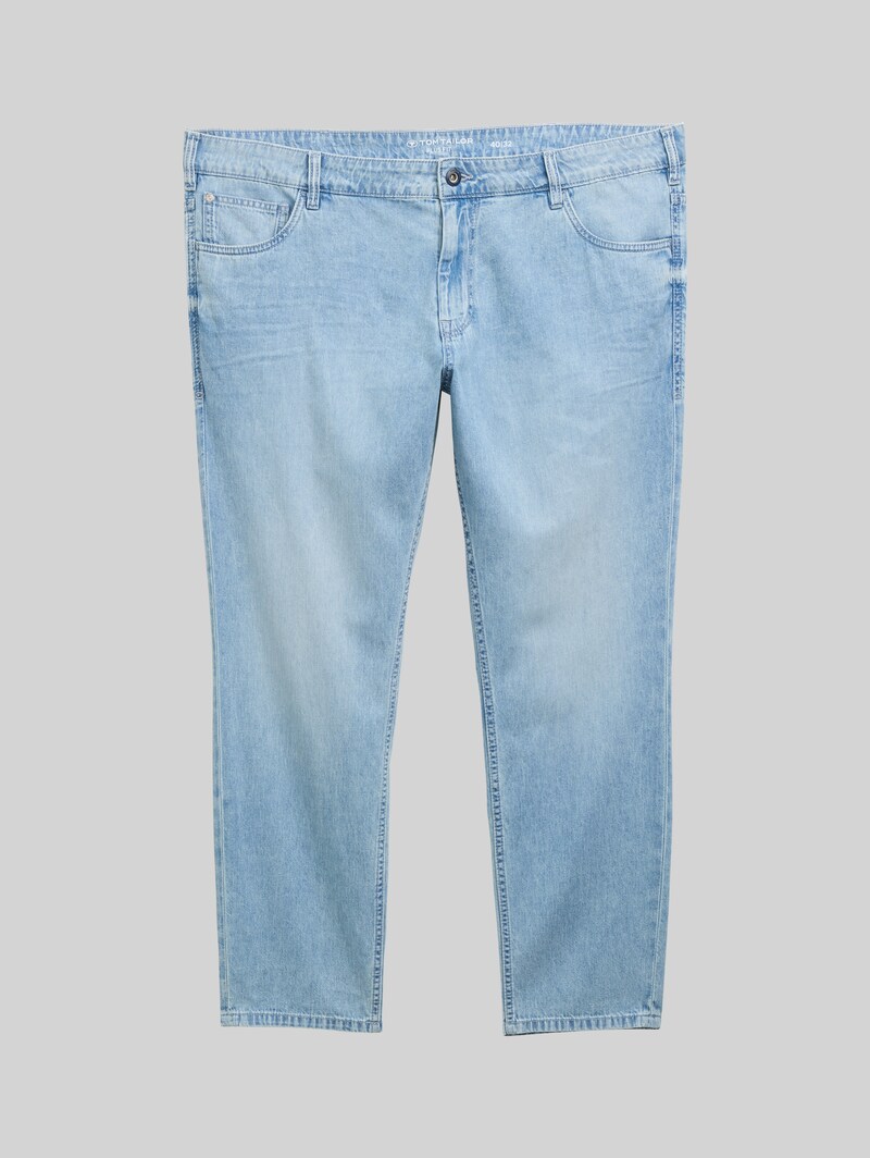 Tom Tailor Plus Size - TTPLUS REGULAR Jeans - Used Bleached Blue Denim