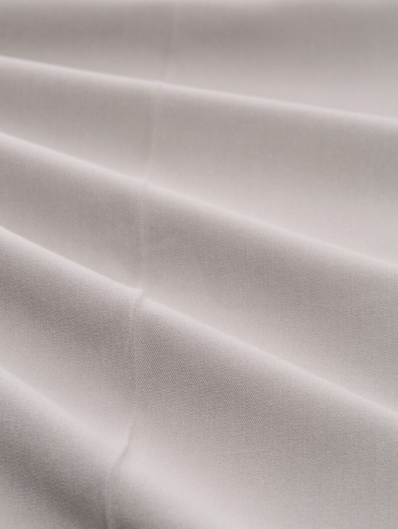 Tom Tailor TTLEA WIDE Hose mit Bügelfalte - Dark Clouds Grey