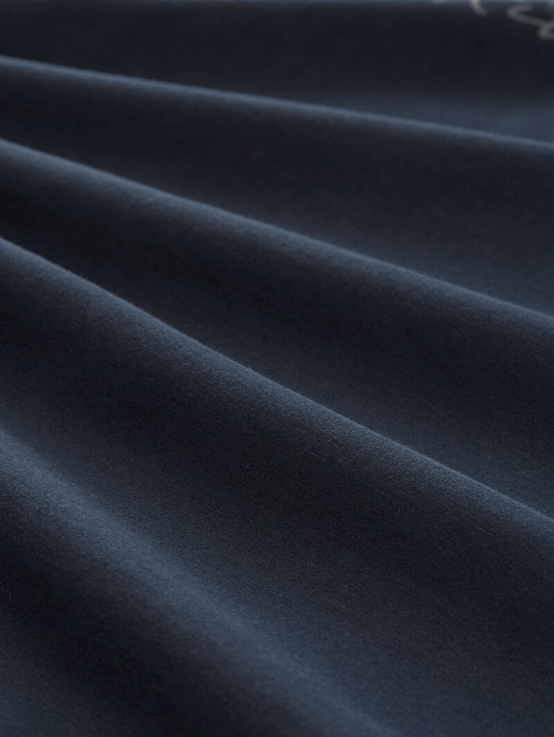 Tom Tailor T-Shirt im Used-Look - Sky Captain Blue