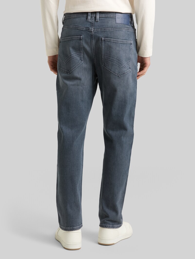 Tom Tailor TTMORRIS RELAXED Jeans - Mid Stone Blue Grey Denim Tom Tailor TTMORRIS RELAXED Jeans - Mid Stone Blue Grey Denim