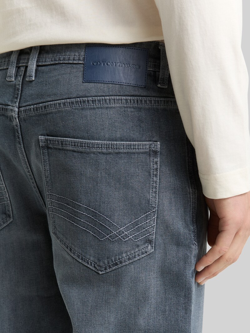 Tom Tailor TTMORRIS RELAXED Jeans - Mid Stone Blue Grey Denim