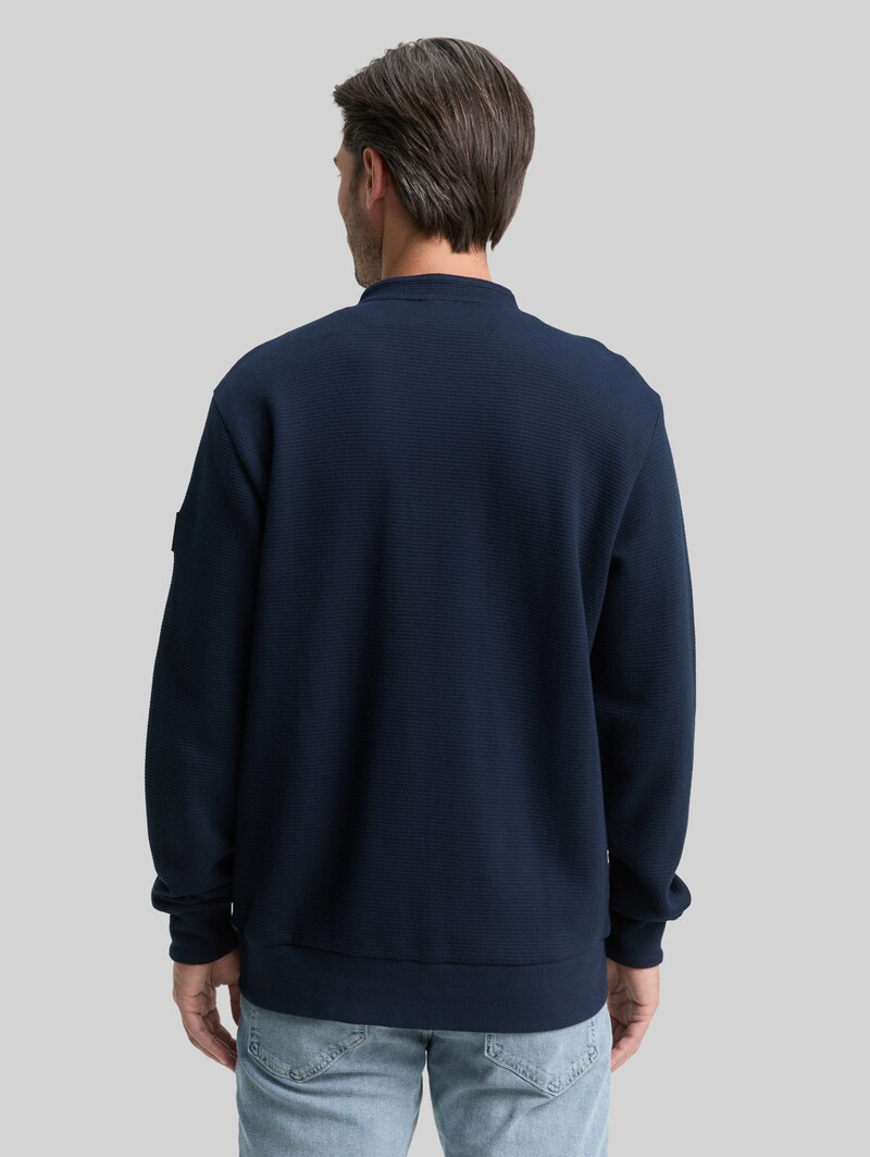 Tom Tailor Bomberjacke aus Baumwolle - Sky Captain Blue