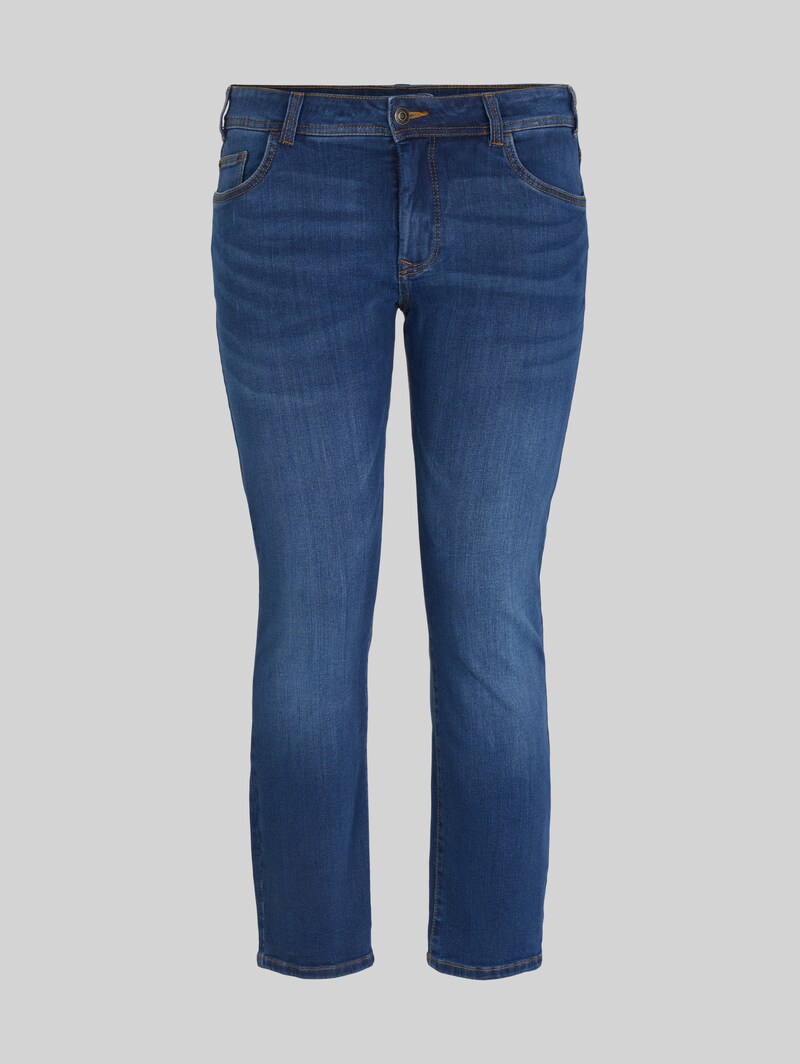 Tom Tailor Plus Size - TTPLUS SLIM Jeans - Used Mid Stone Blue Denim