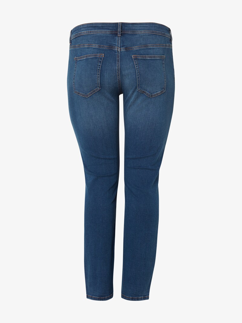 Tom Tailor Plus Size - TTPLUS SLIM Jeans - Used Mid Stone Blue Denim