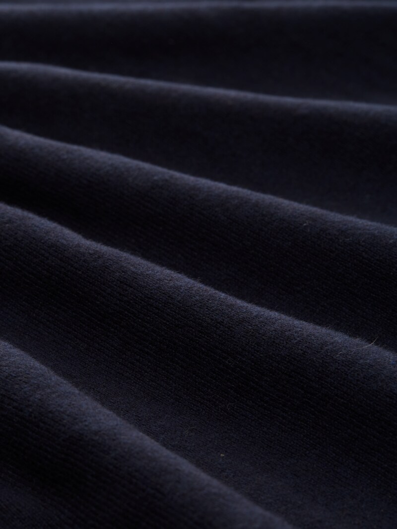 Tom Tailor Strickpullover mit Kaschmir-Anteil - Knitted Navy Melange