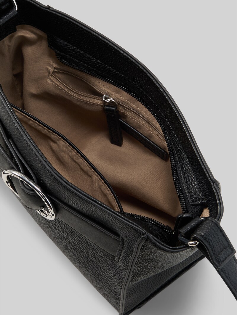 Tom Tailor TTELIORA S Umhängetasche mit Gürteldetail - Schwarz / Black