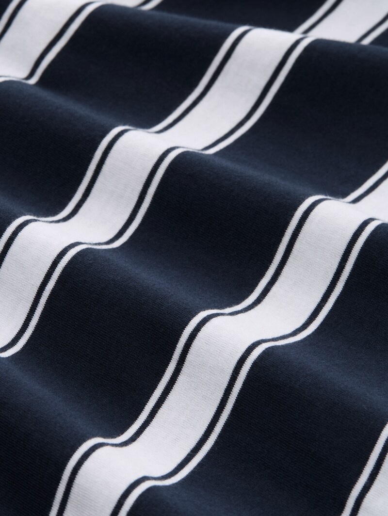 Tom Tailor Pyjama-Set aus Baumwolle - Blue Stripe