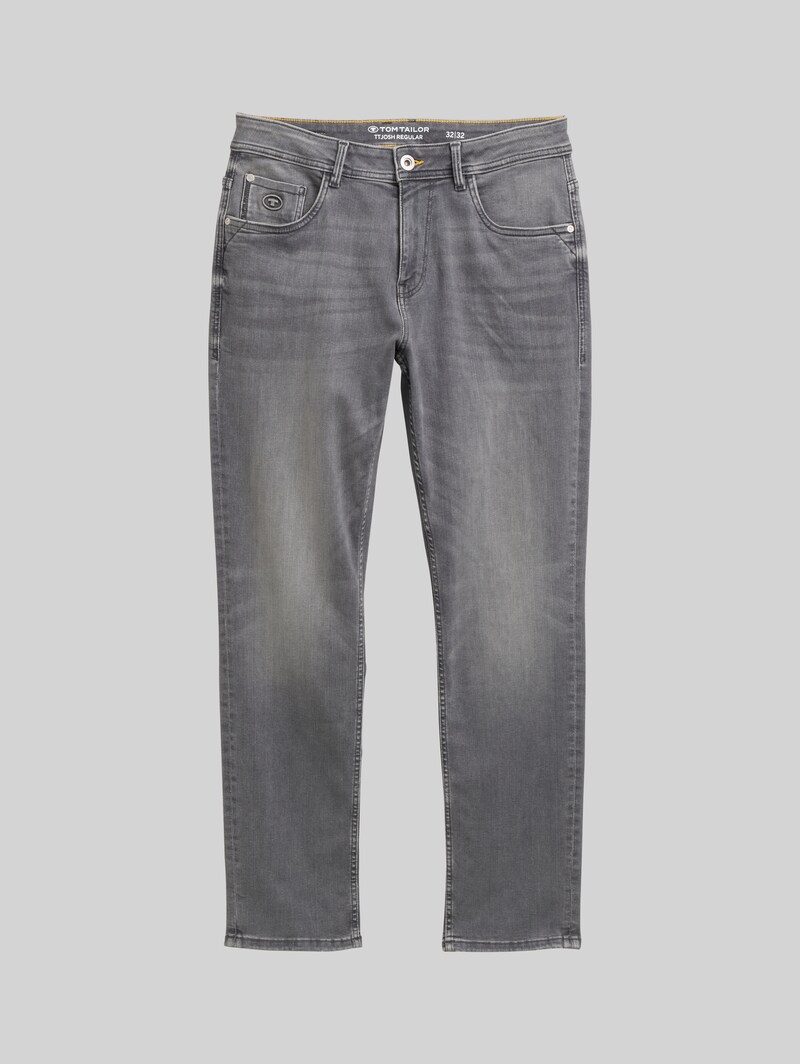Tom Tailor TTJOSH REGULAR SLIM Jeans mit Stretch - Grey Denim