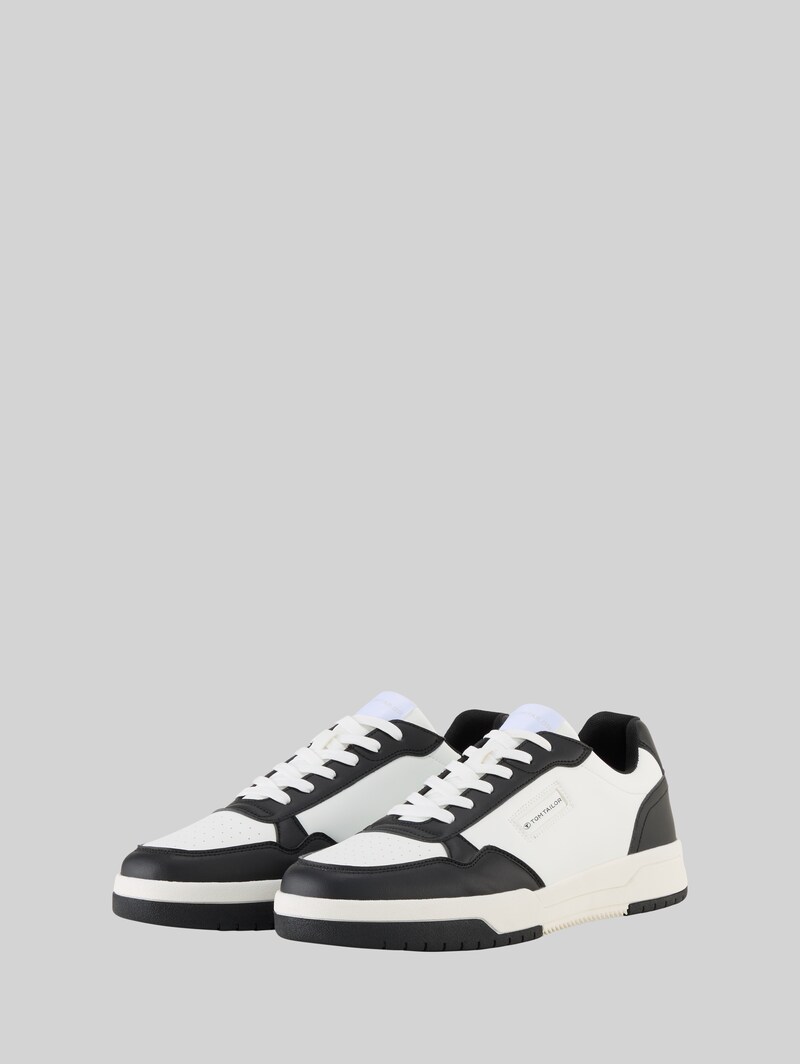 Tom Tailor Sneaker mit Colour-Blocking - Black-white