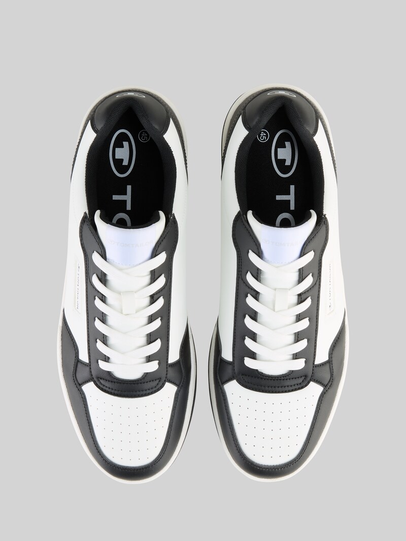 Tom Tailor Sneaker mit Colour-Blocking - Black-white