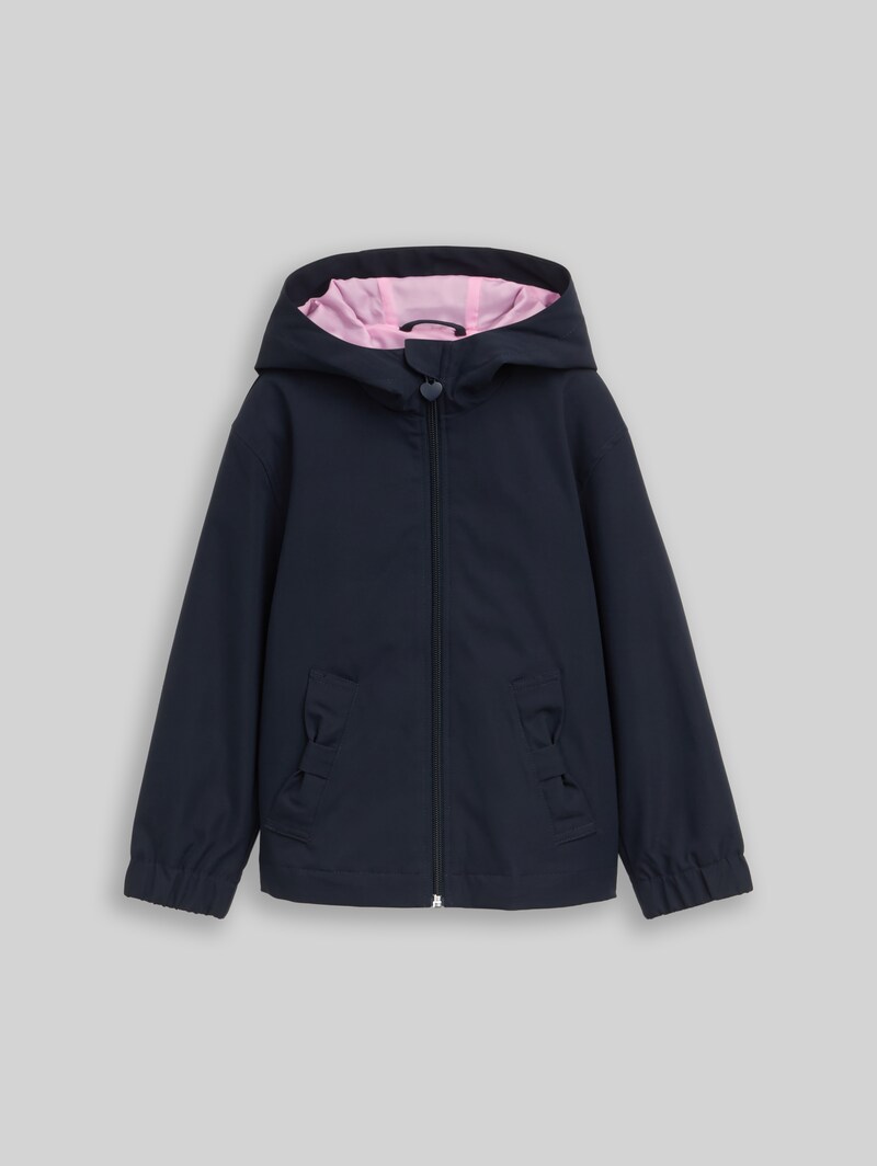 Tom Tailor Sommer-Parka mit wasserabweisender Funktion - Sky Captain Blue