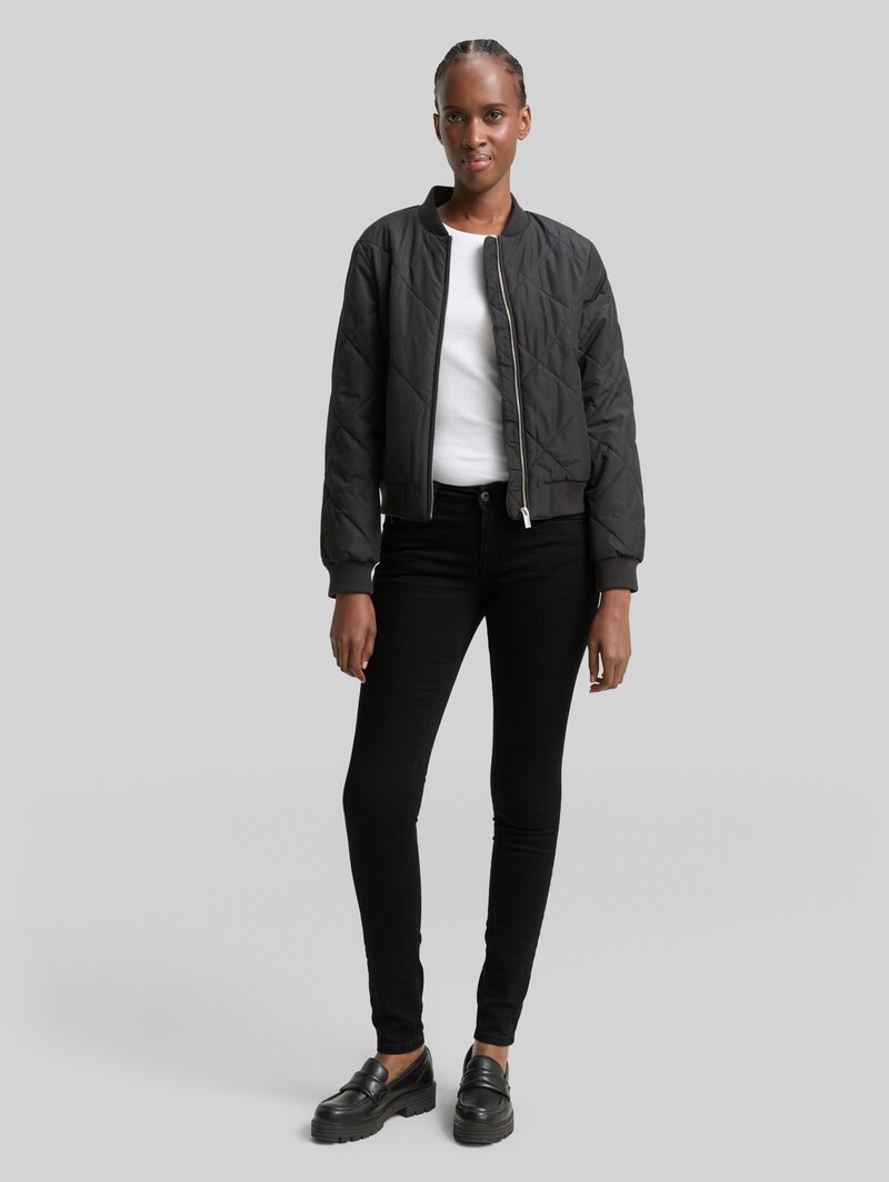Tom Tailor TTJONA EXTRA SKINNY Jeans - Clean Dark Stone Black Denim