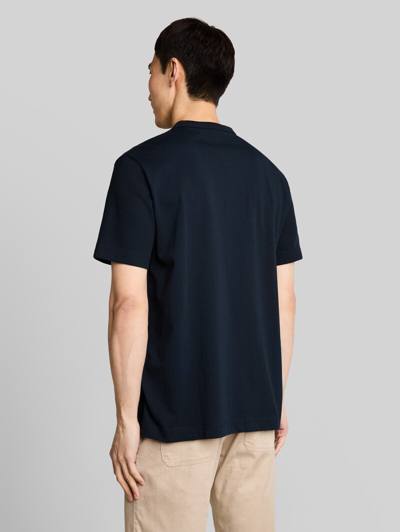 Tom Tailor T-Shirt aus Baumwolle - Sky Captain Blue