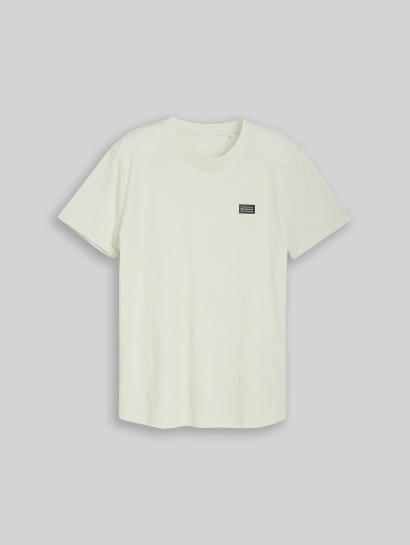 Tom Tailor T-Shirt aus Baumwolle - Frozen Light Mint