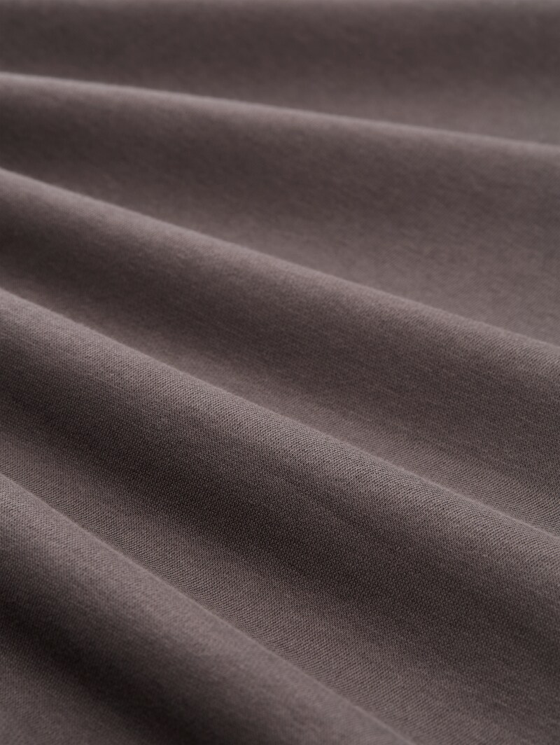 Tom Tailor Sweatshirt mit Logo-Print - Pavement Grey