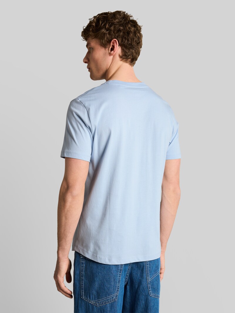 Tom Tailor T-Shirt mit Print - Smart Light Blue