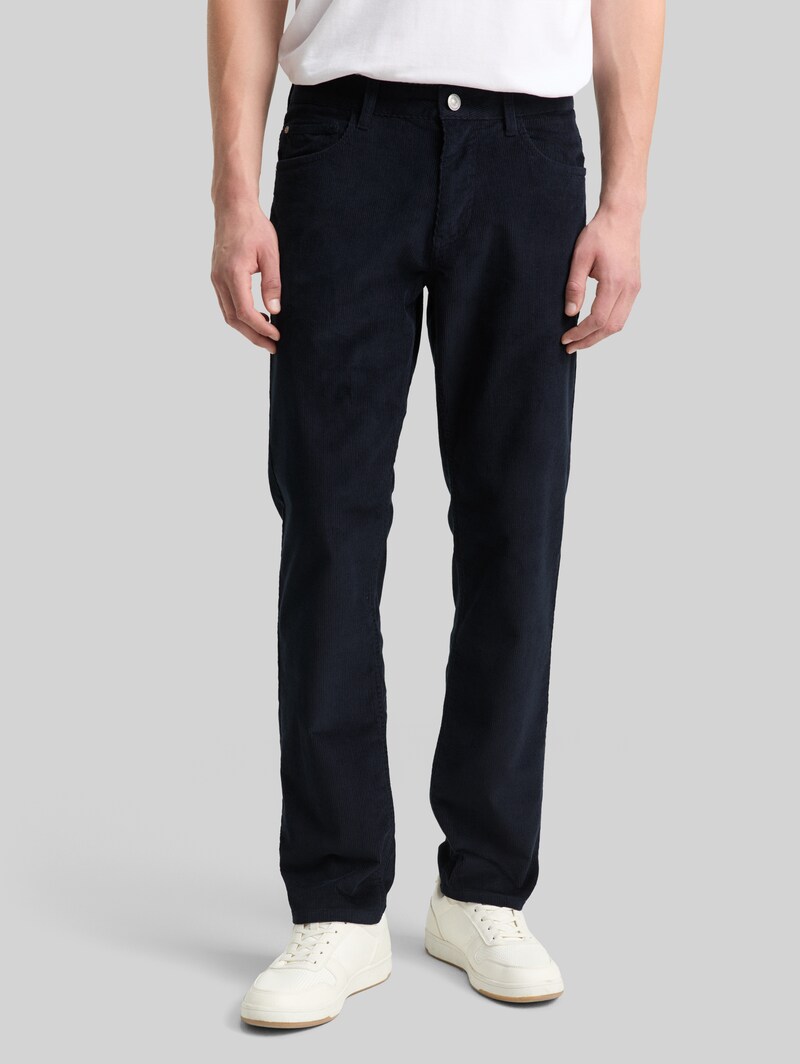 Tom Tailor TTMARVIN STRAIGHT Cordhose - Sky Captain Blue