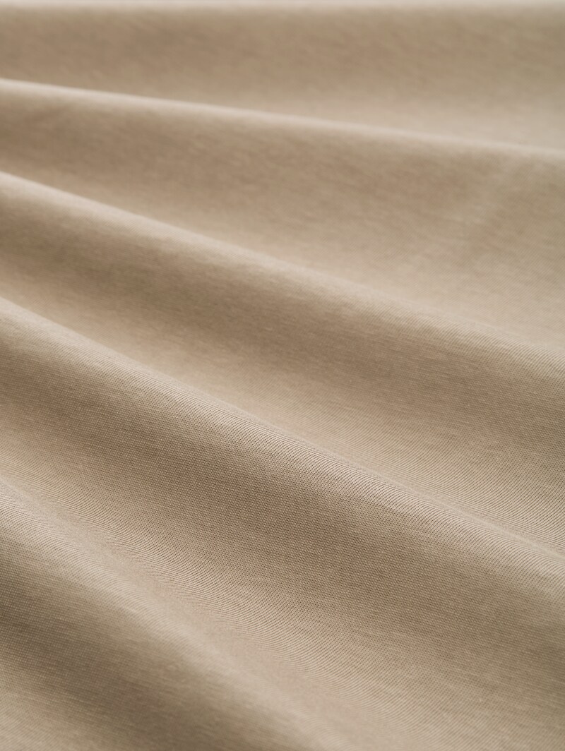 Tom Tailor Oversize T-Shirt aus Baumwolle - Roasted Nut Brown