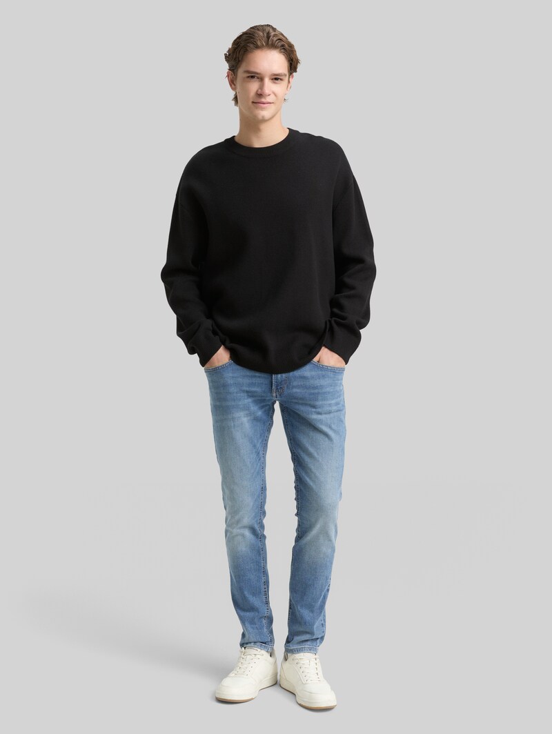 Tom Tailor TTCULVER SKINNY Jeans - Used Light Stone Blue Denim