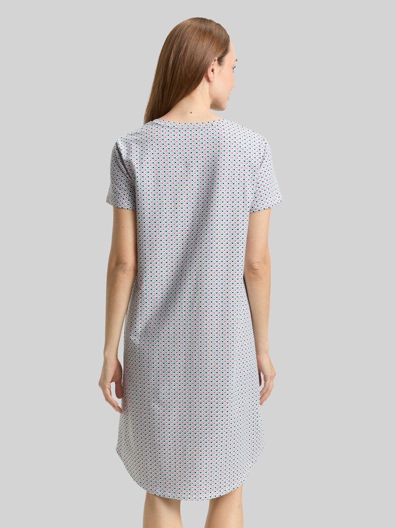 Tom Tailor Nachthemd mit Muster - White Allover