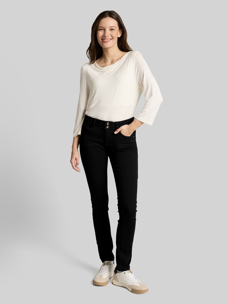 Tom Tailor TTALEXA SKINNY Jeans - Black Black Denim