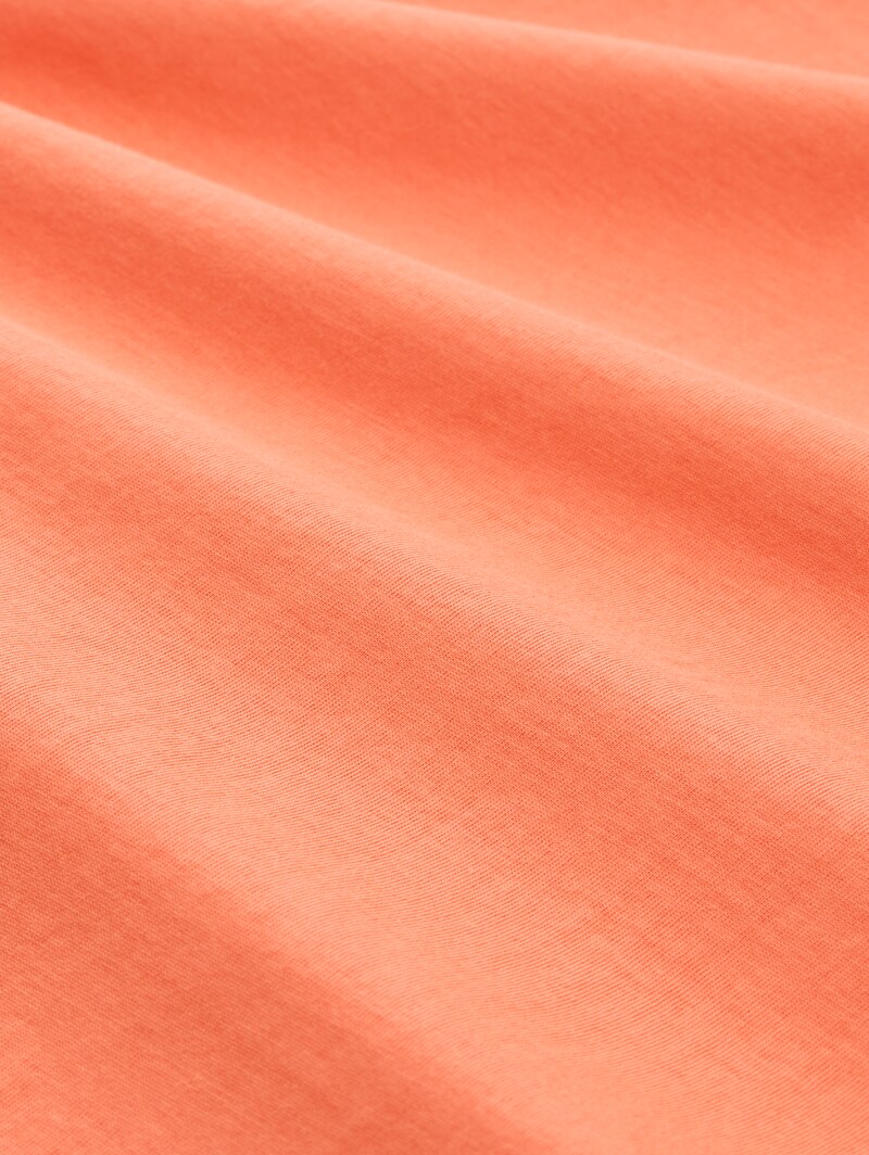 Tom Tailor Plus Size - T-Shirt mit Logo-Stickerei - Wild Coral