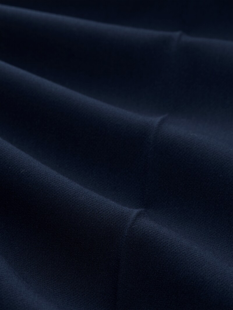 Tom Tailor Loose Fit Barrel Hose mit Gürtel - Sky Captain Blue
