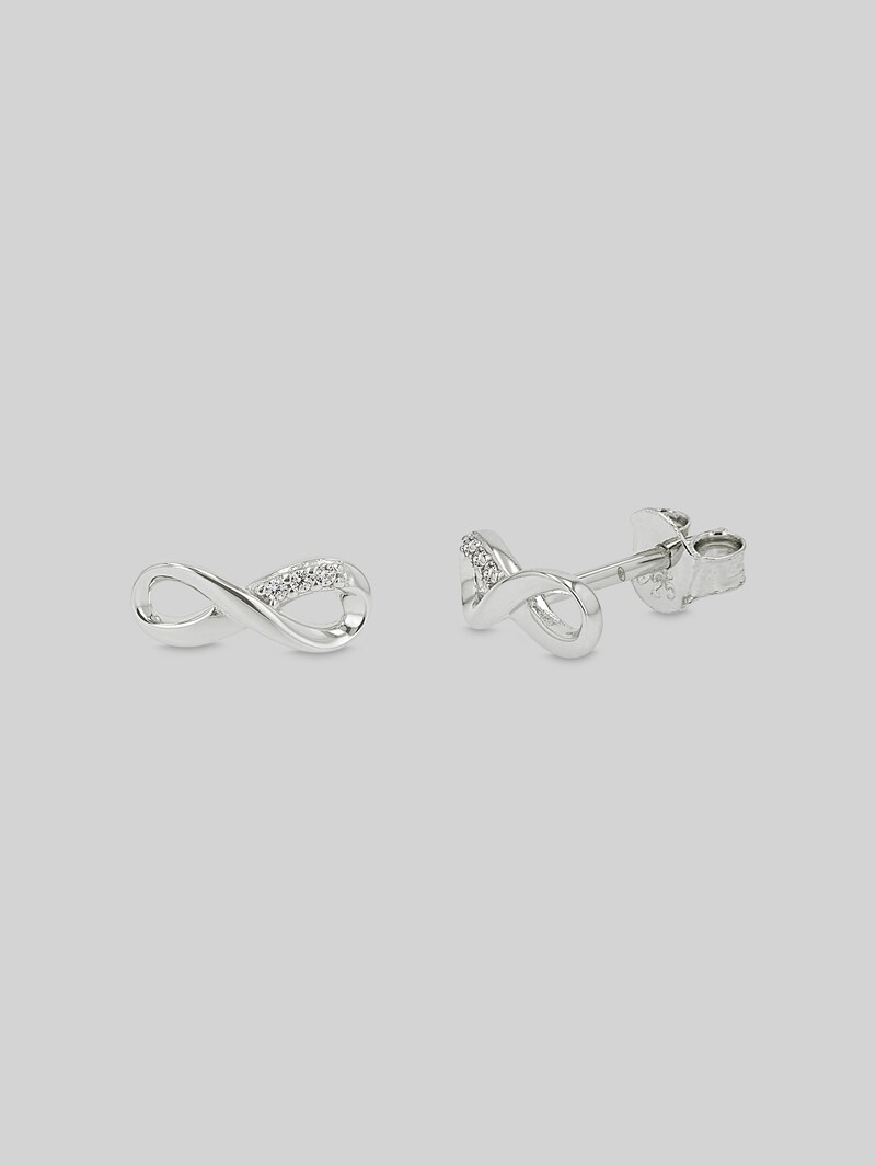 Tom Tailor Ohrstecker Silber 925 - Stein Zirkonia weiß - Silver Tom Tailor Ohrstecker Silber 925 - Stein Zirkonia weiß - Silver