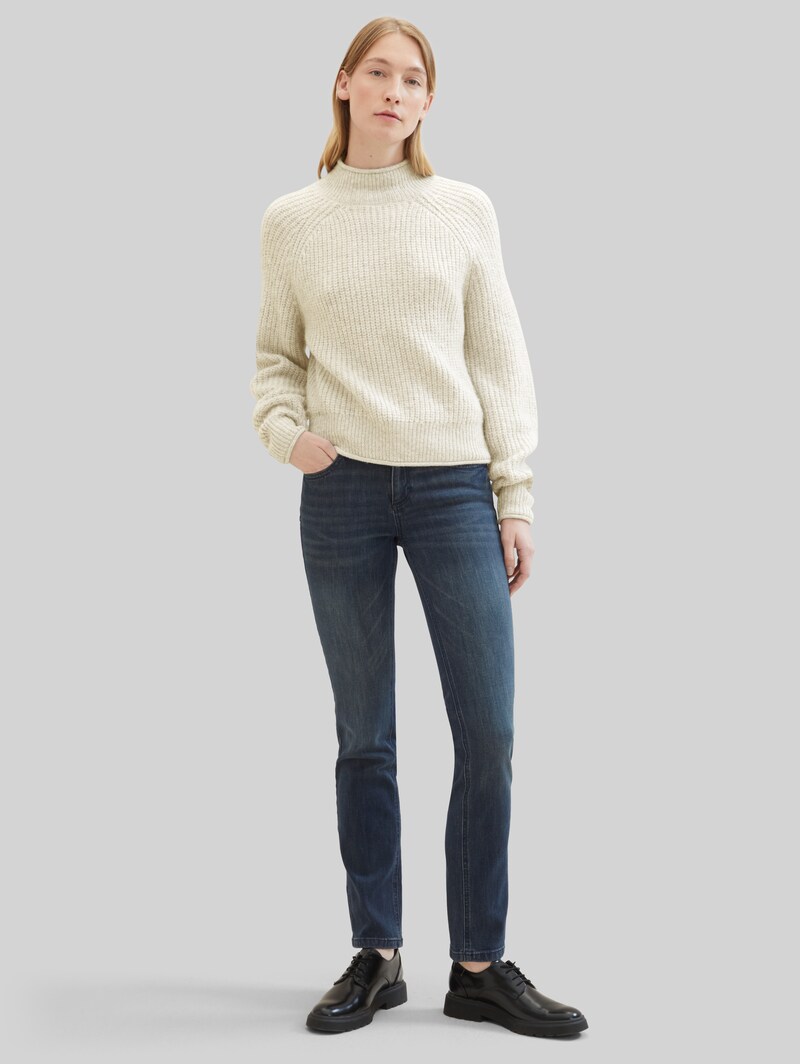 Tom Tailor TTALEXA STRAIGHT Jeans - Dark Stone Wash Denim