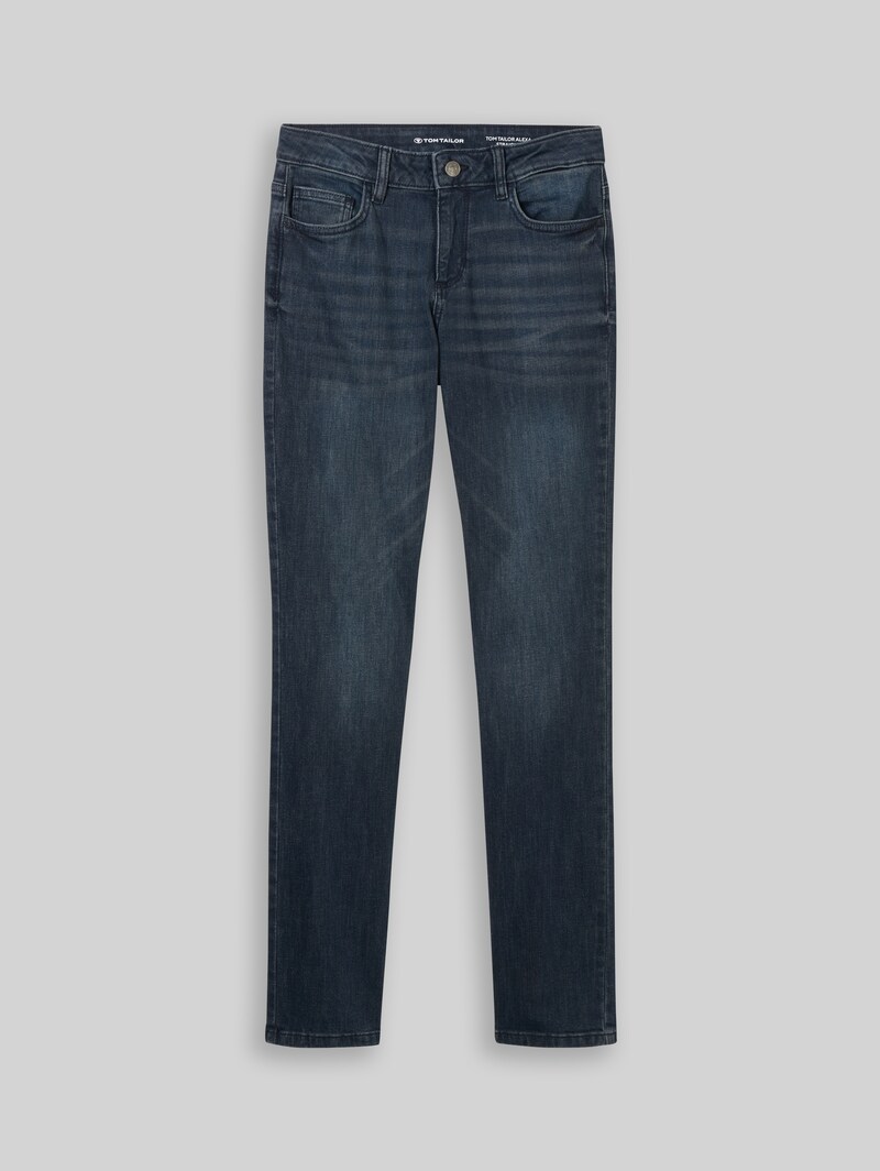 Tom Tailor TTALEXA STRAIGHT Jeans - Dark Stone Wash Denim